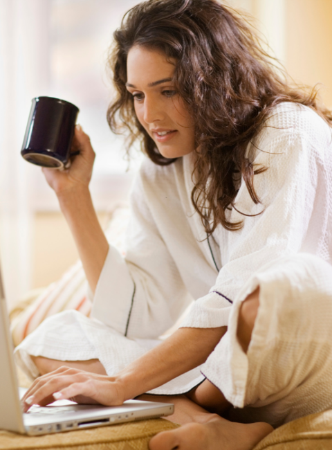 woman researching do natural fillers work